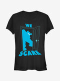 Monsters Inc Sulley Scares Doorway Girls T-Shirt