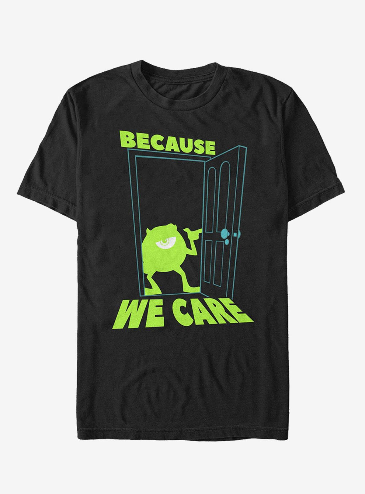 Monsters Inc Mike Cares Doorway T-Shirt