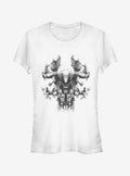 Avengers Endgame Smoke Skull Girls T-Shirt