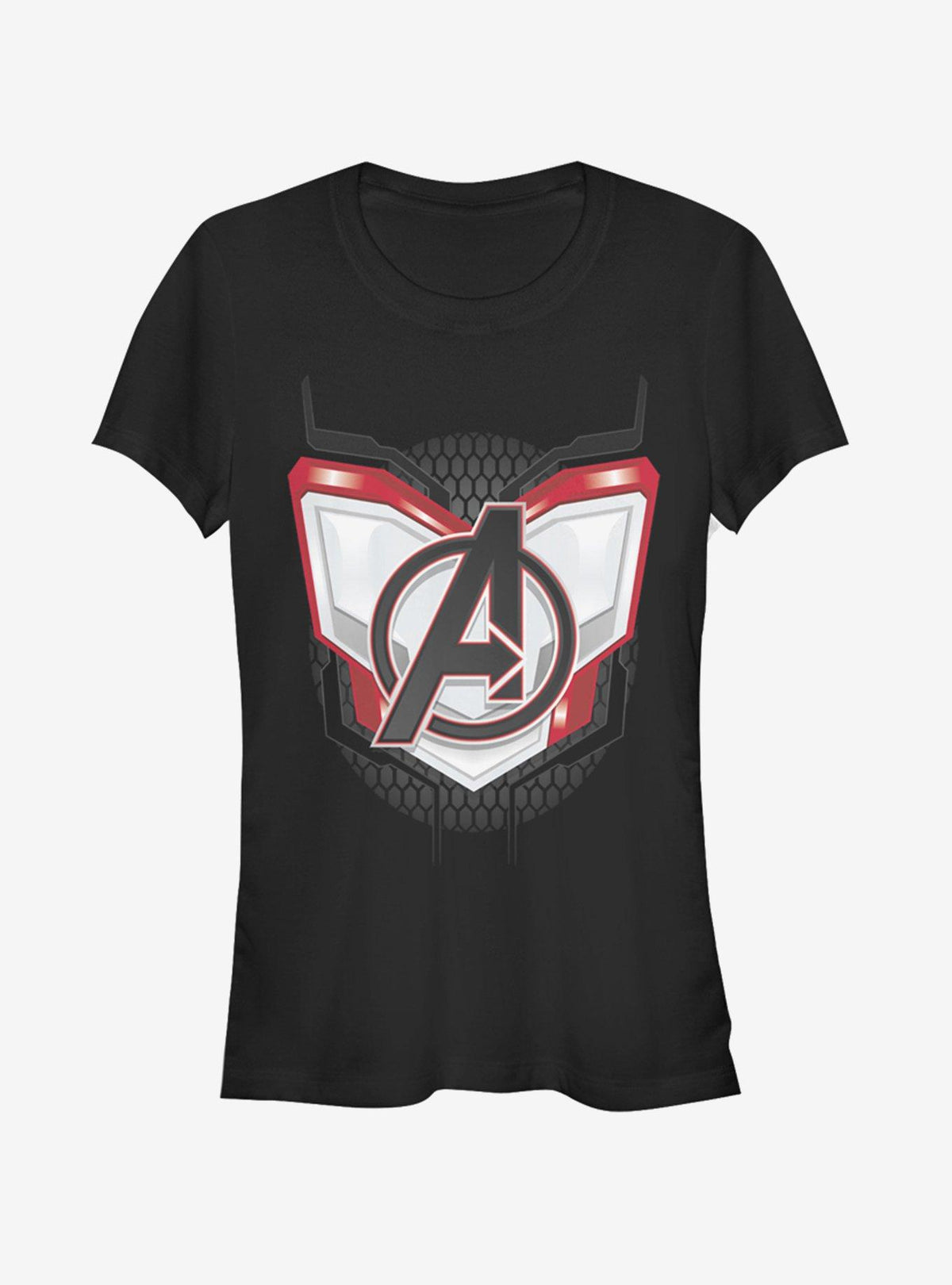 Avengers Endgame Logo Armor Girls T-Shirt