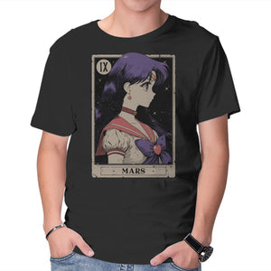 Mars Card Apparel Clean Design