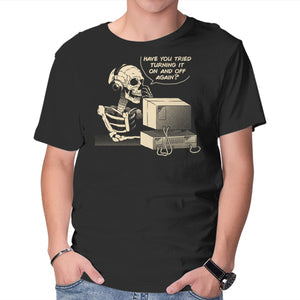 Skeleton It Support Apparel Premium Print