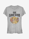 The Lion King Retro Simba Girls T-Shirt