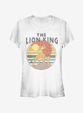 The Lion King Retro King Girls T-Shirt
