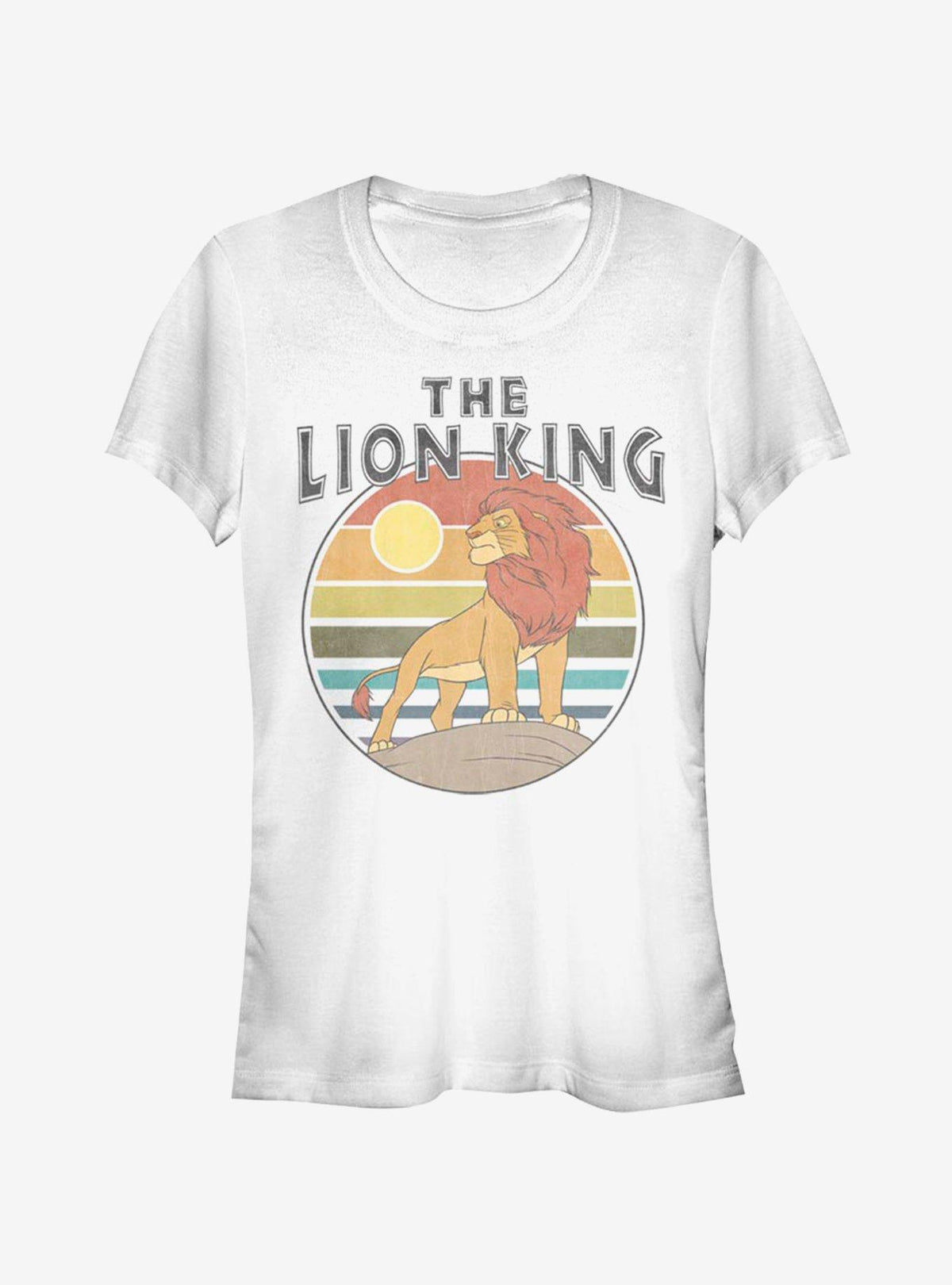 The Lion King Retro King Girls T-Shirt