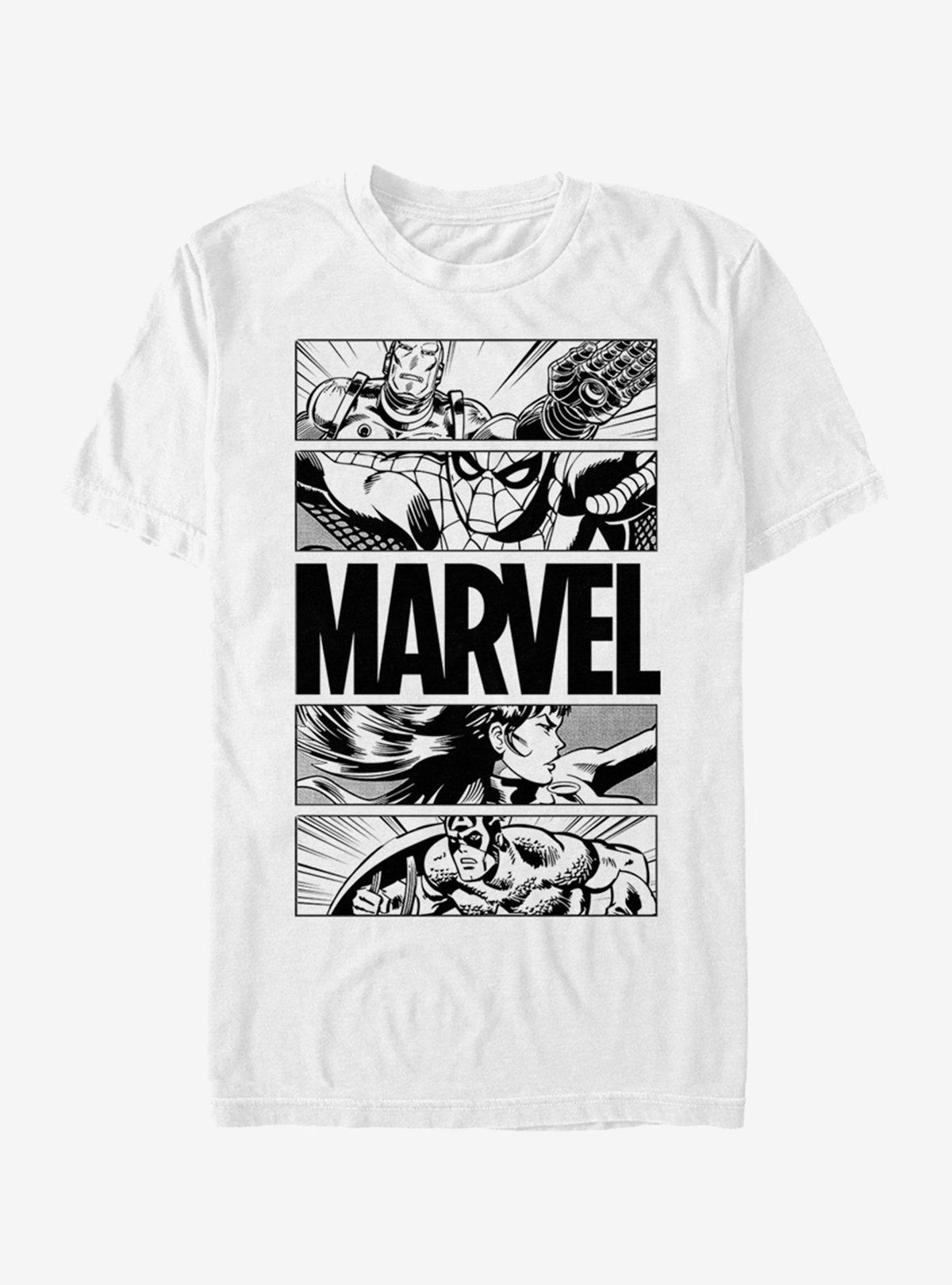 web hero Graphic Panels T-Shirt