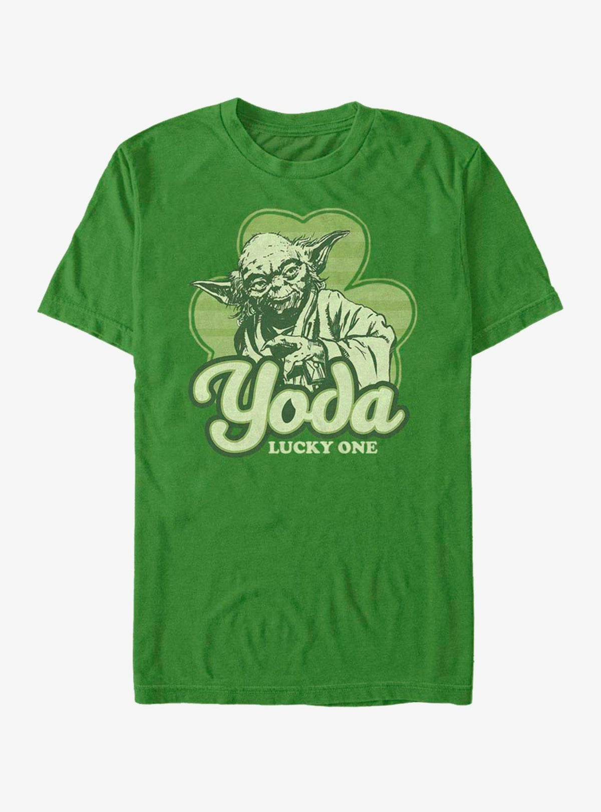 space adventure Yoda Lucky Retro T-Shirt