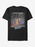 space adventure Episode V The Empire Strikes Back Saga Continues Poster T-Shirt
