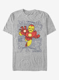 Iron Man Retro Toss T-Shirt