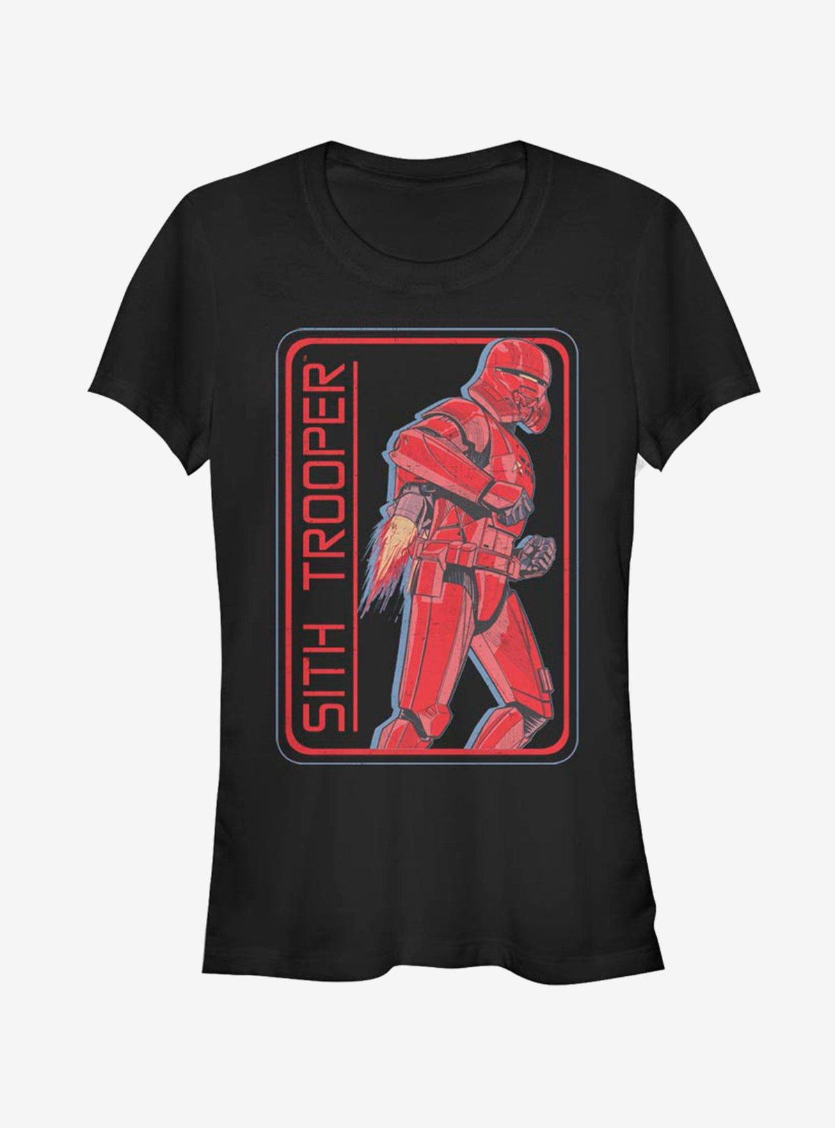 space adventure Episode IX Rise of Skywalker Red Trooper Retro Sith Trooper Girls T-Shirt