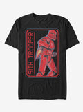 space adventure Episode IX Rise of Skywalker Red Trooper Retro Sith Trooper T-Shirt
