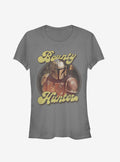 space adventure The Mandalorian Bounty Retro Girls T-Shirt