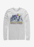 space adventure Episode IX The Rise Of Skywalker Retro Rebel Long-Sleeve T-Shirt