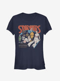 space adventure Episode IX The Rise Of Skywalker Retro Buddies Girls T-Shirt