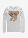 space adventure Episode IX The Rise Of Skywalker BB-8 Retro Long-Sleeve T-Shirt