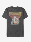 space adventure Episode IX The Rise Of Skywalker BB-8 Retro T-Shirt