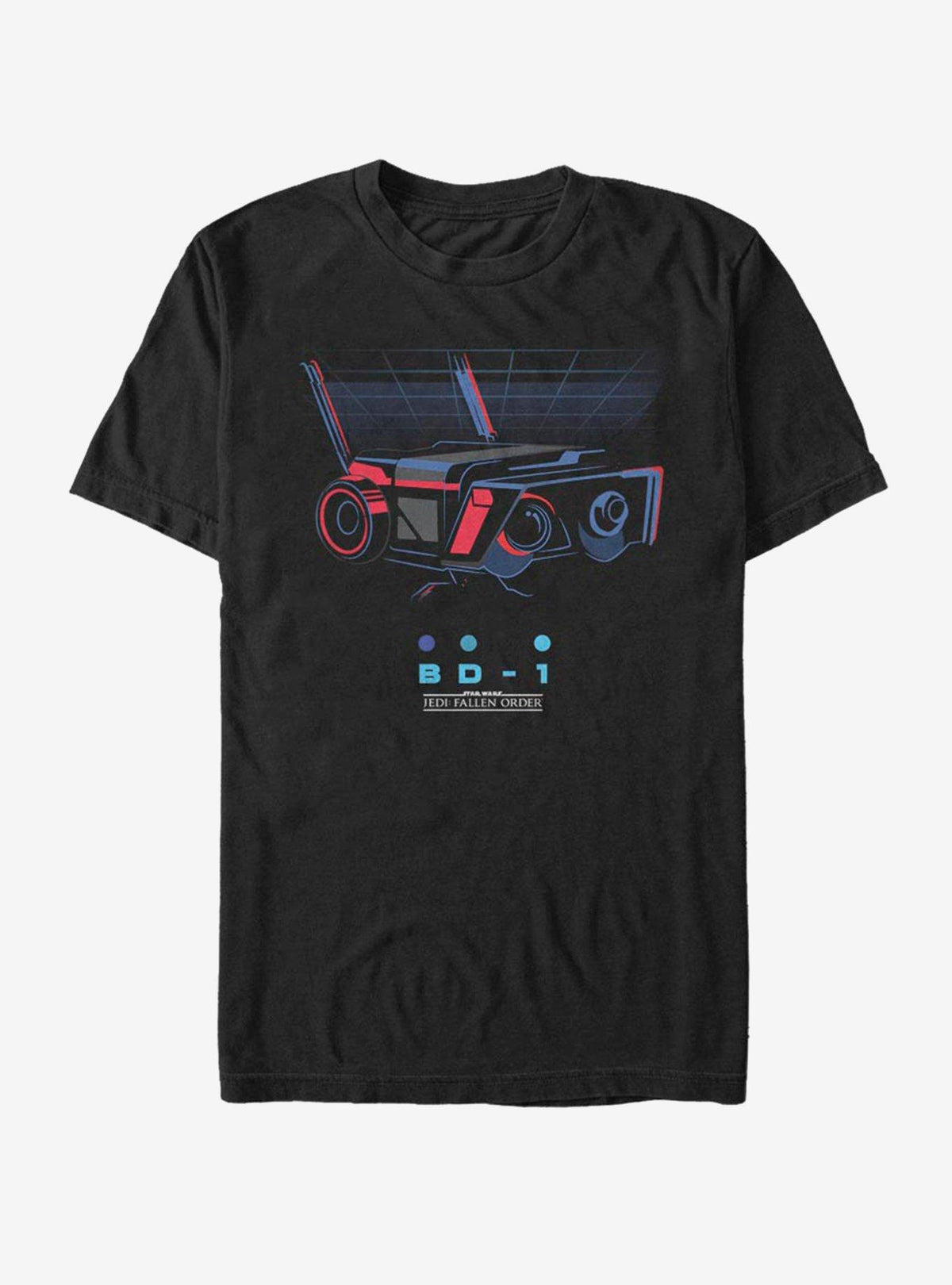 space adventure Jedi Fallen Order Retro Robot T-Shirt