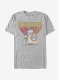 space adventure The Rise of Skywalker BB-8 Retro T-Shirt