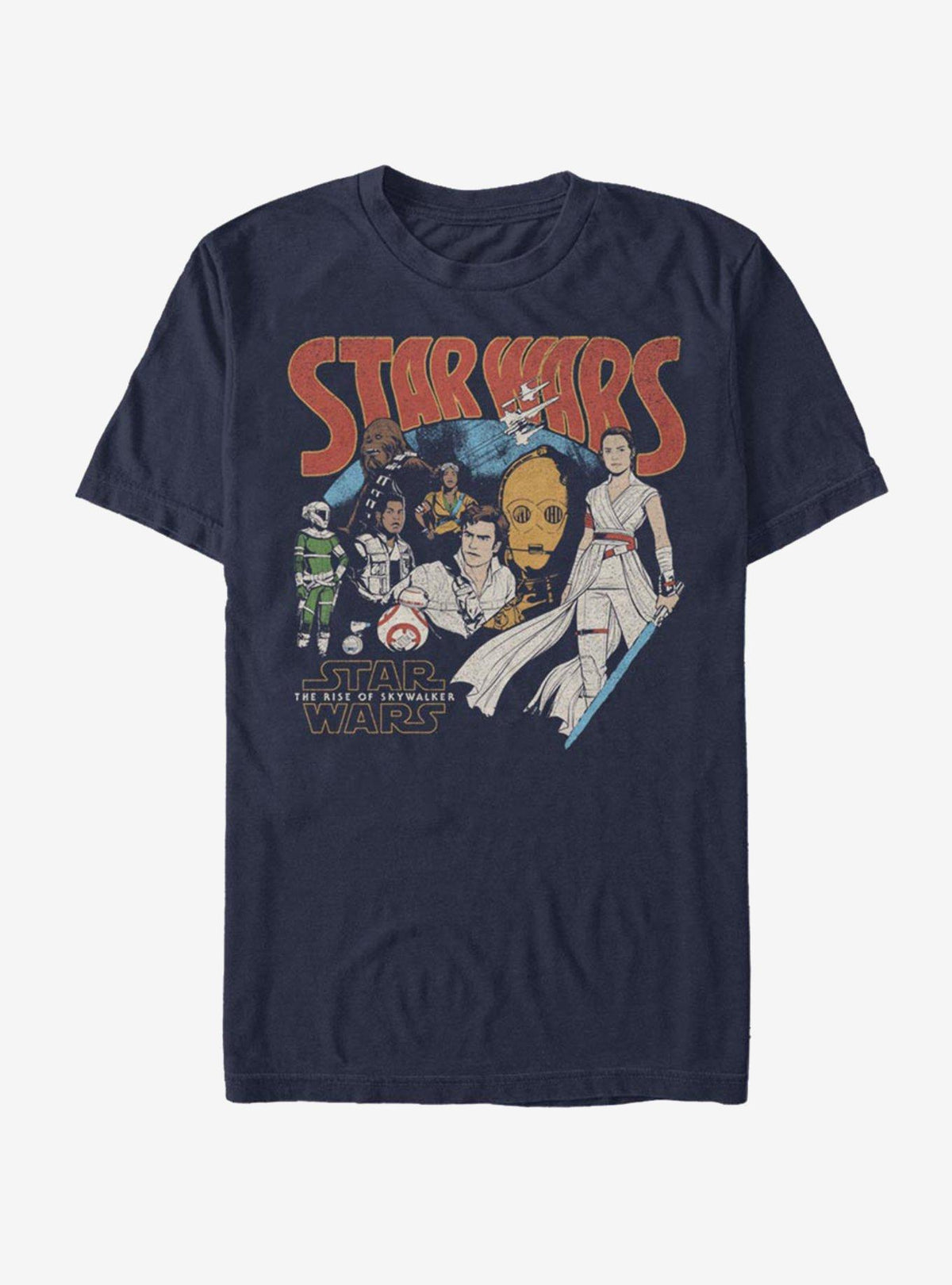 space adventure The Rise of Skywalker Retro Buddies T-Shirt