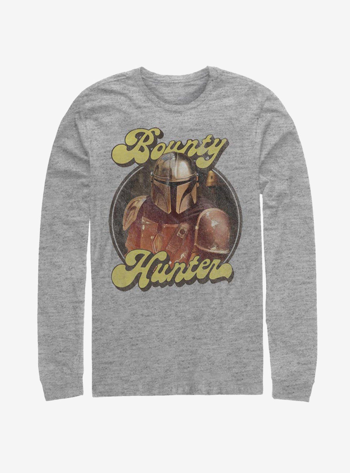 space adventure The Mandalorian Bounty Retro Long-Sleeve T-Shirt