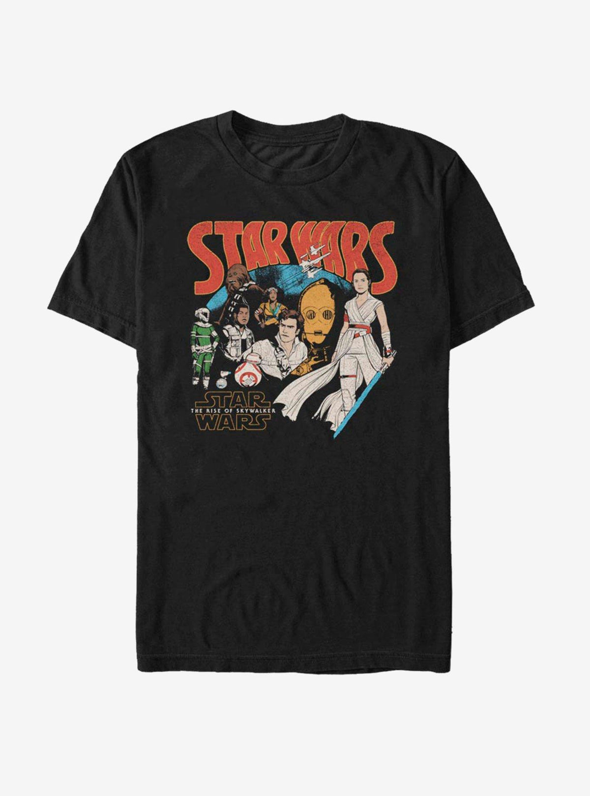 space adventure The Rise of Skywalker Retro Buddies T-Shirt 2