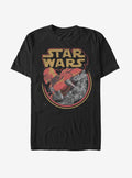 space adventure The Rise of Skywalker Retro Villians T-Shirt