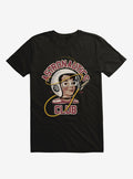 Astro Club Retro Astronaut Black T-Shirt