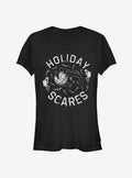 spooky holiday Scares Girls T-Shirt