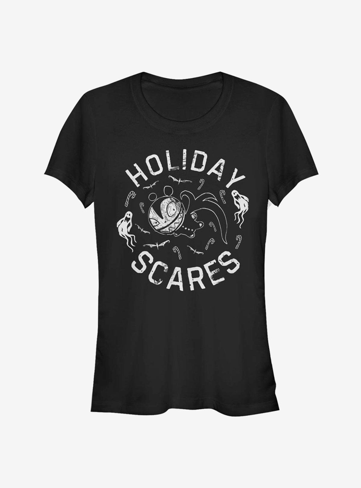 spooky holiday Scares Girls T-Shirt