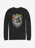space adventure The Mandalorian The Child Retro Long-Sleeve T-Shirt