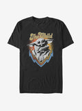 space adventure The Mandalorian The Child Retro T-Shirt 3