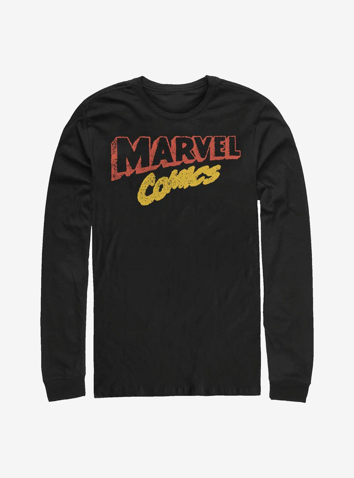 Comics Retro Logo Long-Sleeve T-Shirt