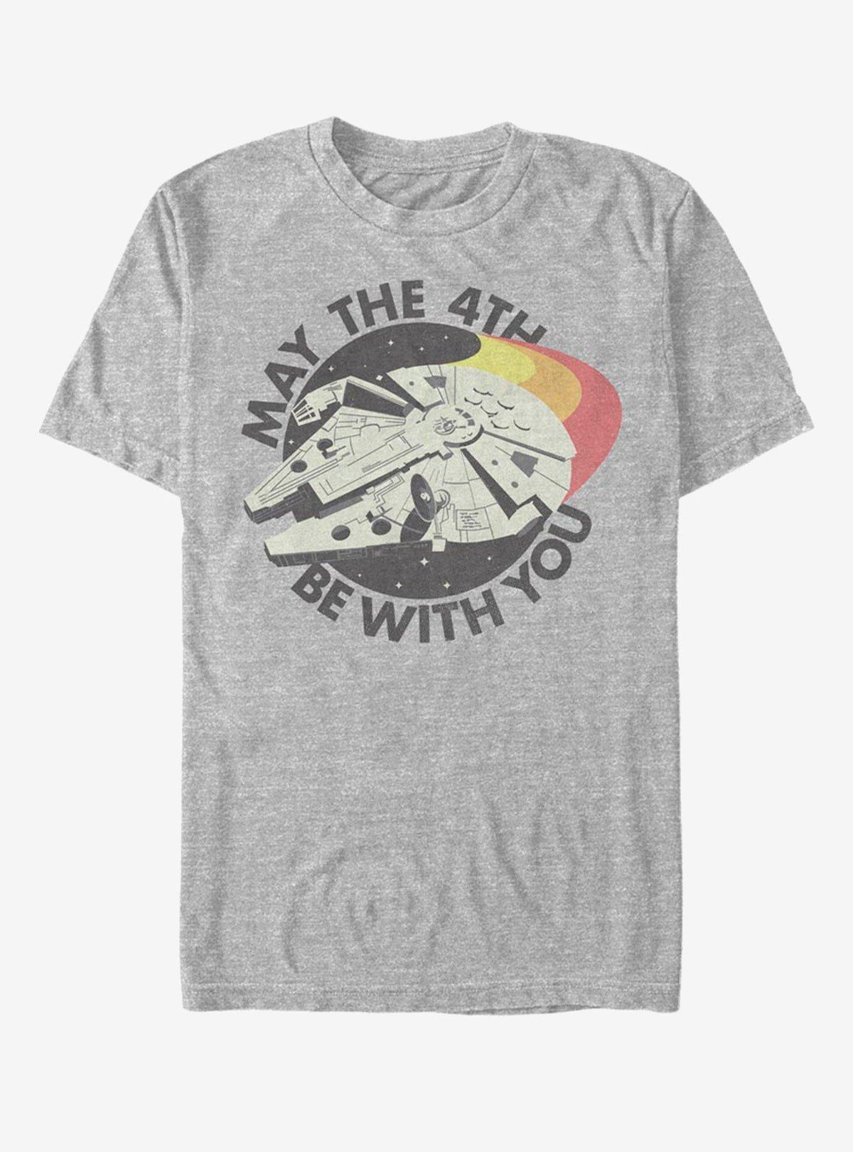 space adventure May The Fourth Retro Falcon T-Shirt