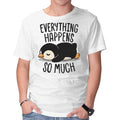 Everything Happens So Much Apparel Clean Design