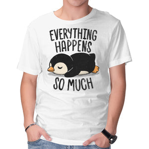 Everything Happens So Much Apparel Clean Design