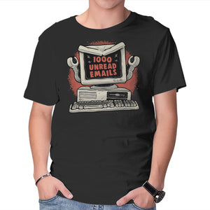 1000 Unread Emails Apparel Premium Print