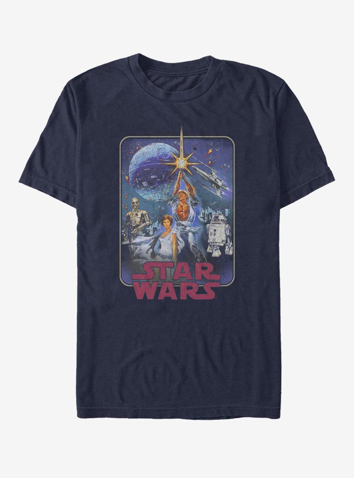 space adventure Episode IV A New Hope Poster Redux T-Shirt