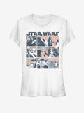 space adventure Retro Wars Girls T-Shirt