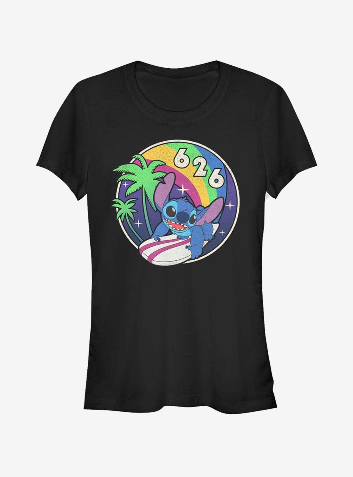 island alien duo Retro Rainbow Girls T-Shirt
