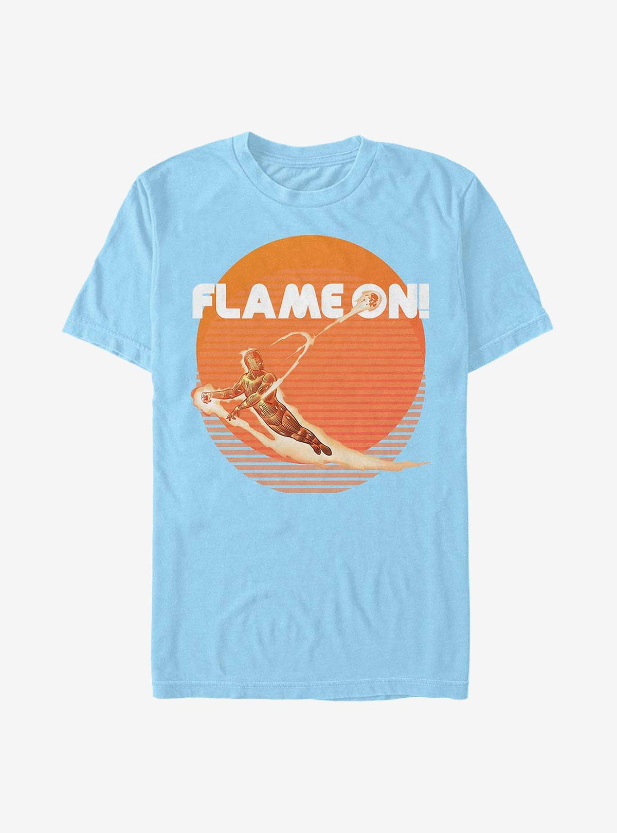 Fantastic Four Retro Flame T-Shirt