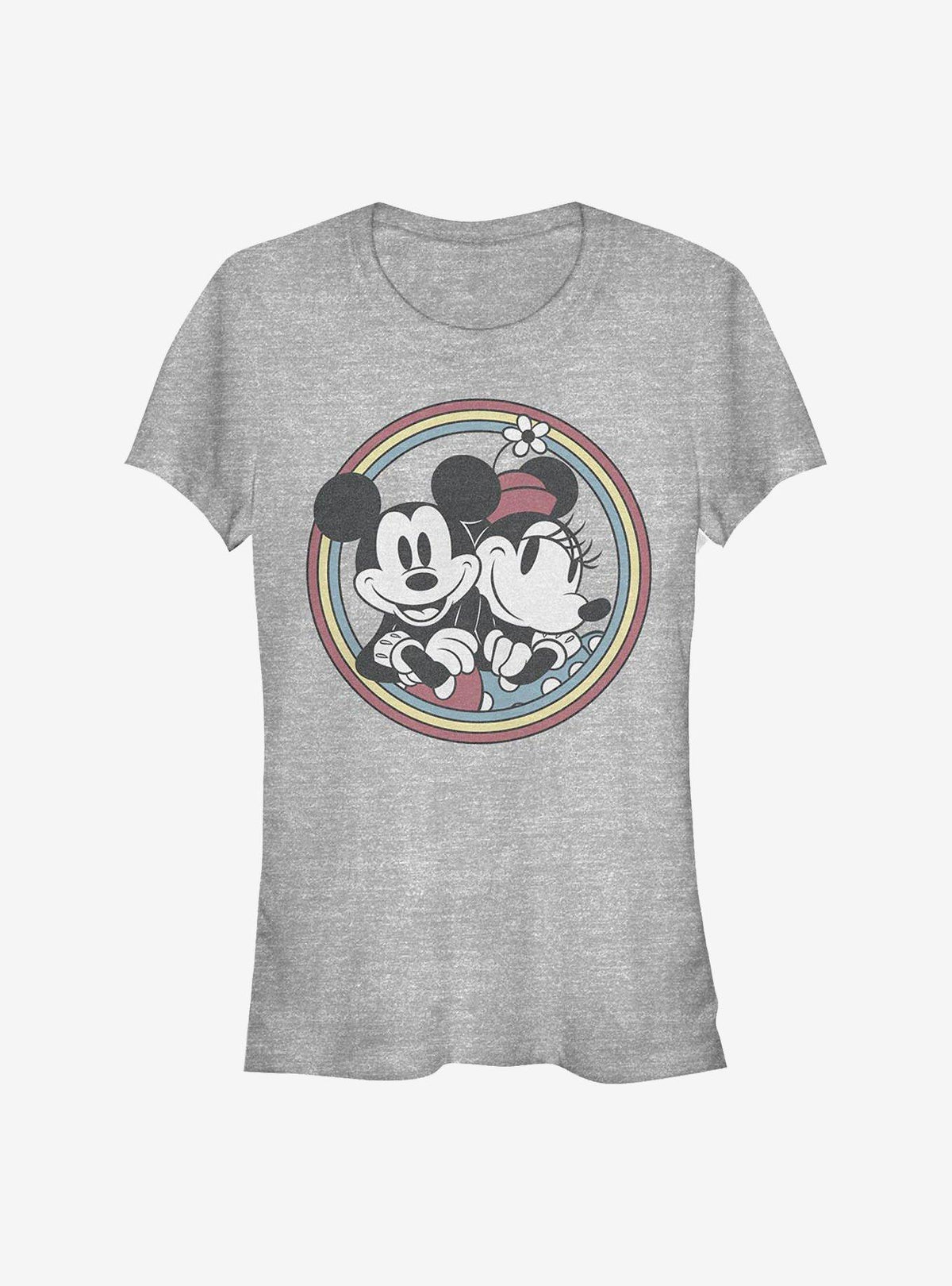 Mickey Mouse Retro Mickey Minnie Girls T-Shirt