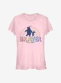 Winnie The Pooh Brave Bear Girls T-Shirt