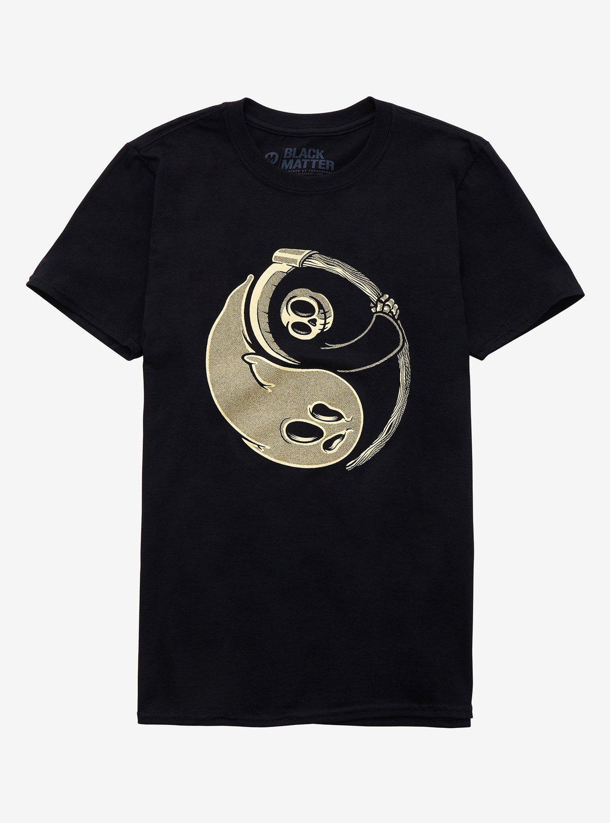 Yin Yang Ghost Reaper T-Shirt By Jake Edward Lange
