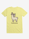 Koalallama Koala And Llama Yellow T-Shirt