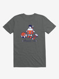 The Homebodies Club Asphalt Grey T-Shirt