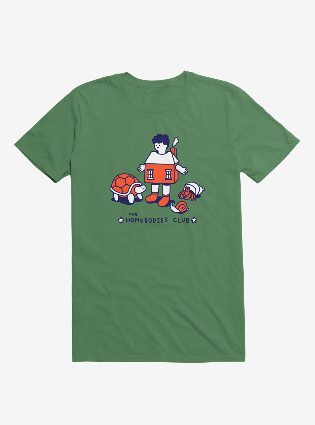The Homebodies Club Kelly Green T-Shirt