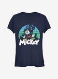 Epic Mickey Retro Sunset Girls T-Shirt