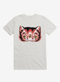 Janus Retro Cat White T-Shirt