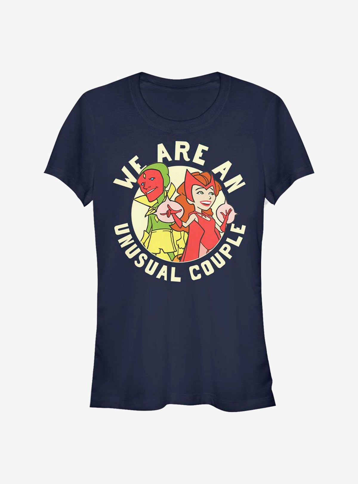 WandaVision Retro We Are An Unusual Couple Girls T-Shirt