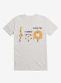 A Churro Bless You Coffee And Donut White T-Shirt
